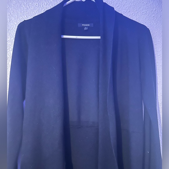 black premise cardigan Medium hoodie women’s - Picture 9 of 14